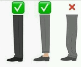 trouser length